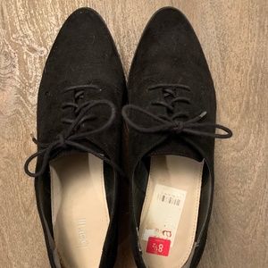 Bar III / GELSEY4 Womens Oxfords - 8.5M - BLACK